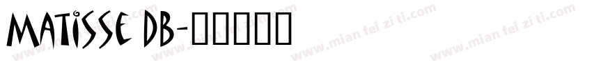 Matisse DB字体转换